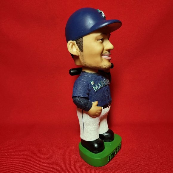 Bobble Head Doll ichiro Suzuki Seattle Mariners Bobbie Dobbie - Picture 10 of 14